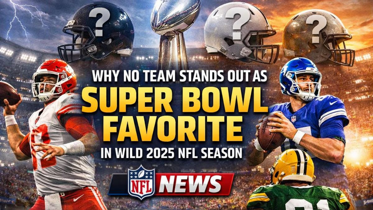 2025 NFL Playoffs: No Clear Super Bowl Favorite