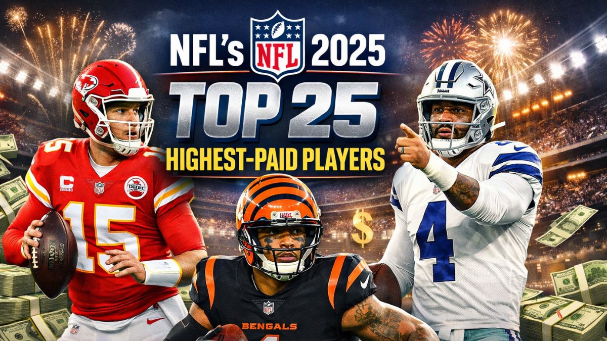 NFL's Highest-paid 25 Players | Biggest Contracts for 2025