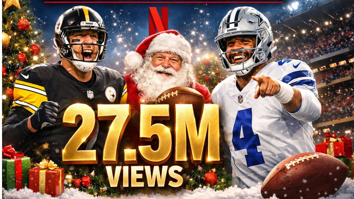 Netflix's Christmas NFL Games Smash Streaming Records in 2025
