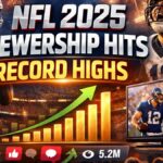 NFL Delivers Epic Viewership Boom in 2025 Regular Season Across All Platforms
