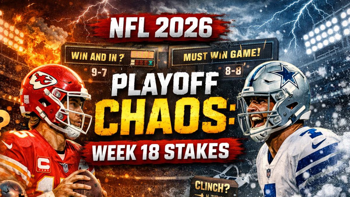 Week 18 NFL Playoff Frenzy: Seeds, Clinchers, and Do-or-Die Battles Shaping the 2026 Postseason Bracket