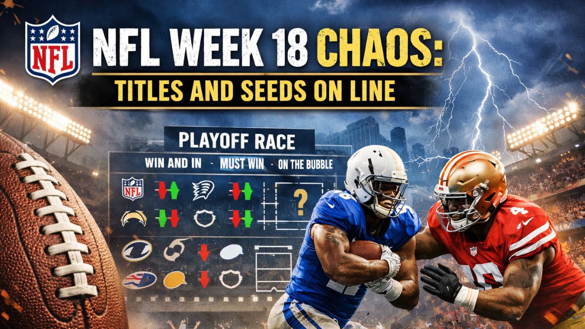 NFL Week 18 Explodes with Division Titles and Playoff Drama